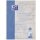 Oxford Collegeblock "Recycling" DIN A4+ 80 Blatt liniert