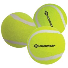SCHILDKRÖT Tennisbälle 3er Set gelb