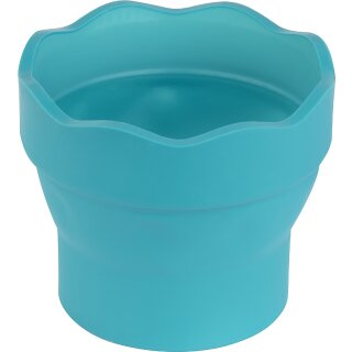 FABER-CASTELL Wasserbecher CLIC & GO türkis