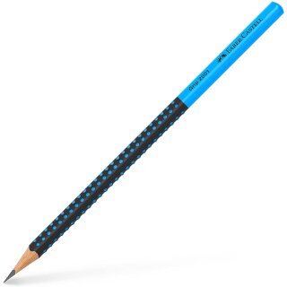 FABER-CASTELL Bleistift GRIP 2001 TWO TONE blau