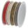 SUSY CARD Geschenkband Multispule "Malta-Mix natur"