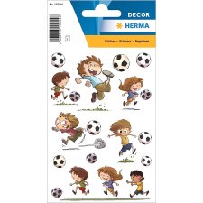 HERMA Sticker DECOR "Fussballfreunde" 3 Blatt...
