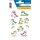 HERMA Sticker DECOR "Baby Einhorn" beglimmert 2 Blatt à 10 Sticker