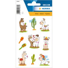 HERMA Sticker DECOR "Lama" 3 Blatt à 10...