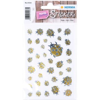 HERMA Sticker Home feeling "Goldkäfer" 1 Blatt