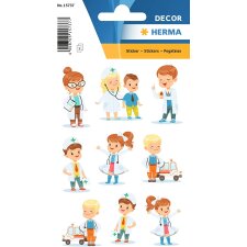 HERMA Sticker DECOR "Theo beim Kinderarzt" 3...