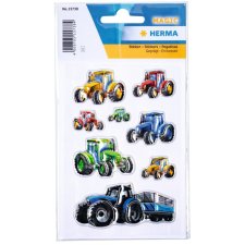 HERMA Sticker MAGIC "Traktoren Rennen" 1 Blatt...
