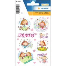 HERMA Sticker MAGIC "Prinzessin Curly" 1 Blatt...
