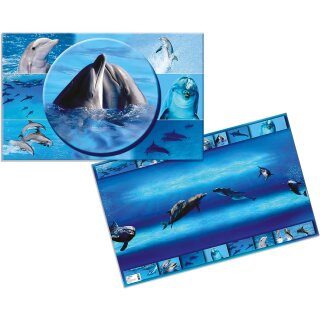 HERMA Schreibunterlage "Delfin" (B)550 x (H)350 mm