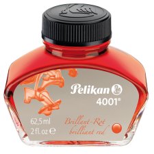 Pelikan Tinte 4001 im Glas rot Inhalt: 62,5 ml