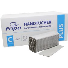 Fripa Handtuchpapier PLUS 250 x 330 mm C-Falz natur...