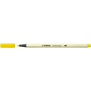 STABILO Pinselstift Pen 68 brush zitronengelb