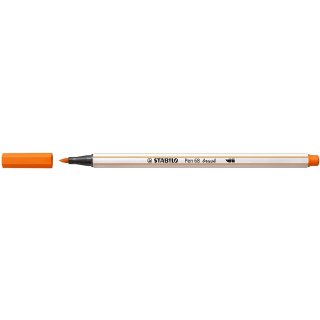 STABILO Pinselstift Pen 68 brush gelbrot