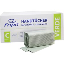 Fripa Handtuchpapier VERDE 250 x 330 mm C-Falz grün 1-lagig 20 x 180 Blatt