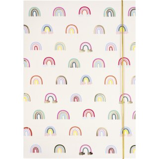 folia Zeichnungsmappe HOTFOIL "Rainbows" Karton DIN A3