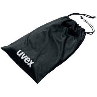 uvex Mikrofaserbeutel für Vollsicht-/Überbrillen schwarz