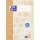 Oxford Schulheft "Recycling" DIN A5 16 Blatt Lineatur 7
