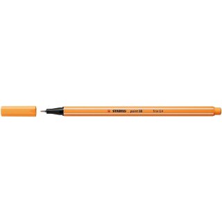 STABILO Fineliner point 88 Strichstärke: 0,4 mm papaya