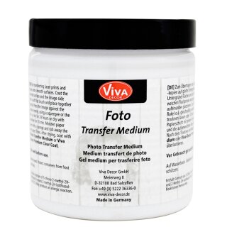 ViVA DECOR Foto Transfer Medium transparent 250 ml