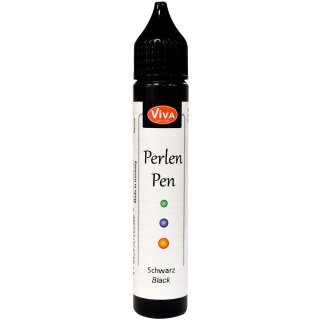 ViVA DECOR Perlen Pen 28 ml schwarz