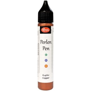 ViVA DECOR Perlen Pen 28 ml kupfer