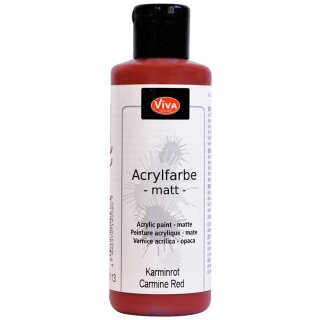 ViVA DECOR Acrylfarbe 82 ml karminrot
