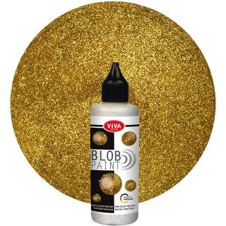 ViVA DECOR Blob Paint 90 ml gold-glitter