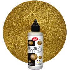 ViVA DECOR Blob Paint 90 ml gold-glitter
