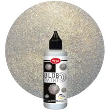 ViVA DECOR Blob Paint 90 ml silber-glitter