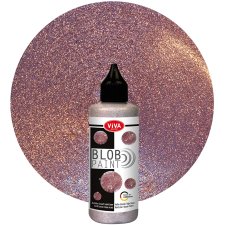 ViVA DECOR Blob Paint 90 ml roségold-glitter