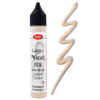 ViVA DECOR Candle Wachs Pen 28 ml champagner