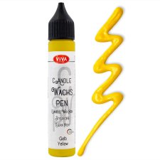 ViVA DECOR Candle Wachs Pen 28 ml gelb