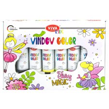 ViVA DECOR Viva KIDS Window Color Set "Fairy...