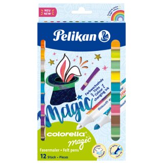 Pelikan Fasermaler colorella magic 12er Kartonetui