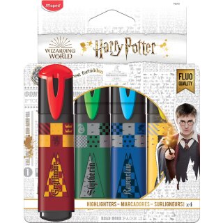 Maped Textmarker HARRY POTTER 4er Kartonetui