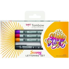 Tombow Sunny Lettering-Set 5-teilig