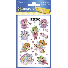 AVERY Zweckform ZDesign Kids Tattoos "Feen" 1...