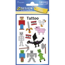 AVERY Zweckform ZDesign Kids Tattoos "Pixel" 1...