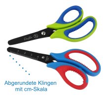 Läufer Ergonomische Bastelschere Länge: 130 mm...
