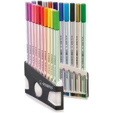 STABILO Pinselstift Pen 68 brush ARTY 20er ColorParade