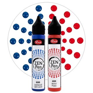 ViVA DECOR Zen-Pen Farbset "Mut und Kraft" 2er Set