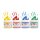 ViVA DECOR Fingerfarbe "ViVA KIDS" 4er-Set Basic