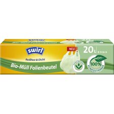 swirl Bio-Mülleimerbeutel kompostierbar grün 20...