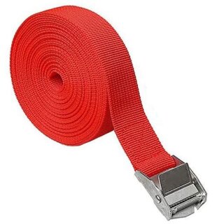 IWH Spann- und Verzurrgurt 25 mm x 5,0 m rot 1 Stück