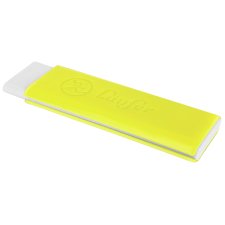 Läufer Kunststoff-Radierer Pocket 2 gelb