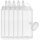 APS Quetschflasche 490 ml transparent 6er Set