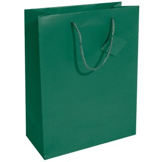 sigel Geschenktüte mit Mattlack Größe: S opalgrün
