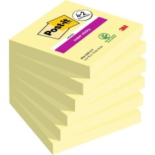 Post-it Haftnotizen Super Sticky Notes 76 x 76 mm 6...