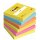 Post-it Haftnotizen Notes 76 x 76 mm Energetic Collection 6 Blöcke á 100 Blatt