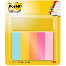 Post-it Haftstreifen Page Marker 12,7 x 44,4 mm Beachside...